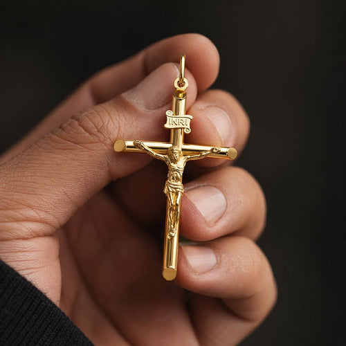 The Crowned Cross 14K