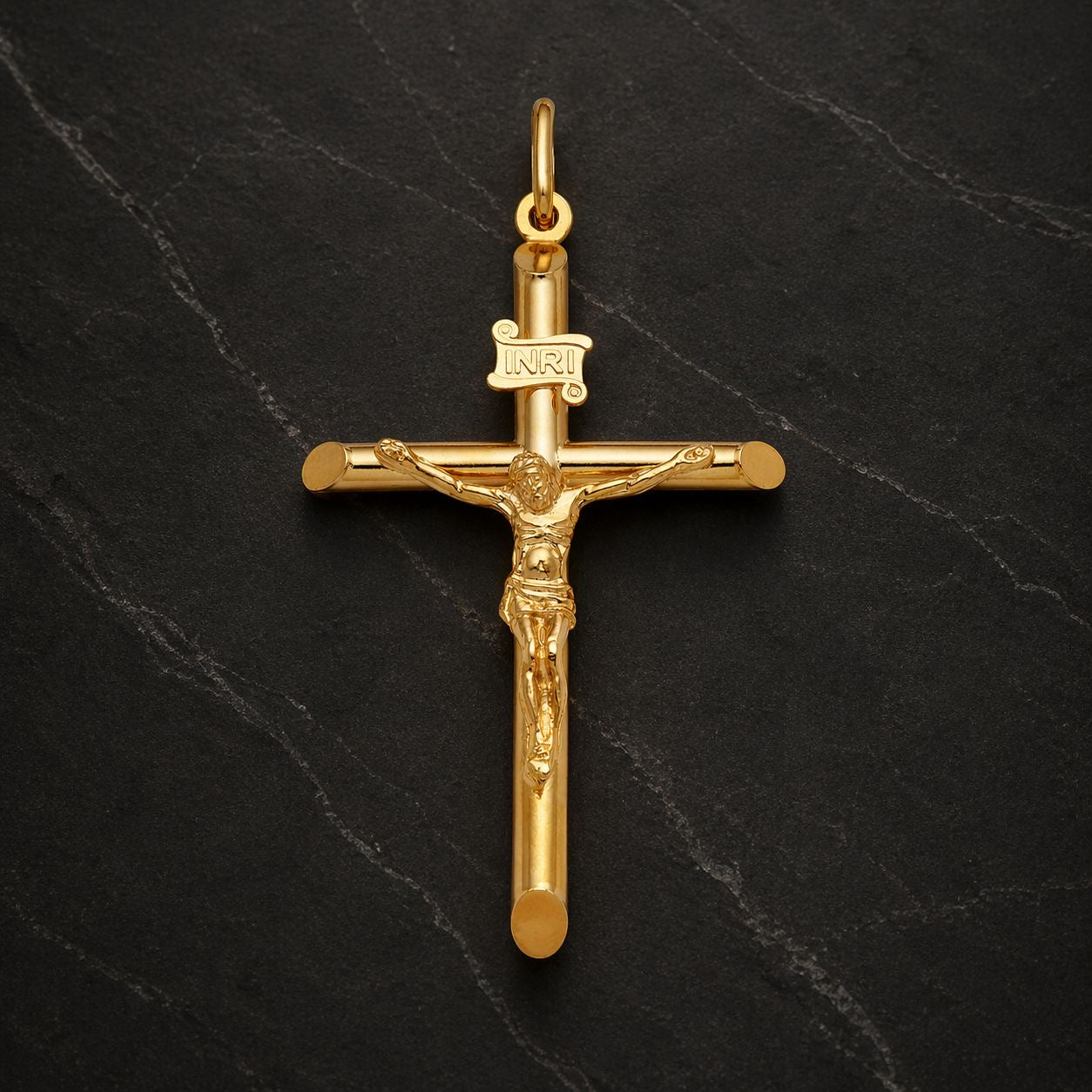 The Crowned Cross 14K
