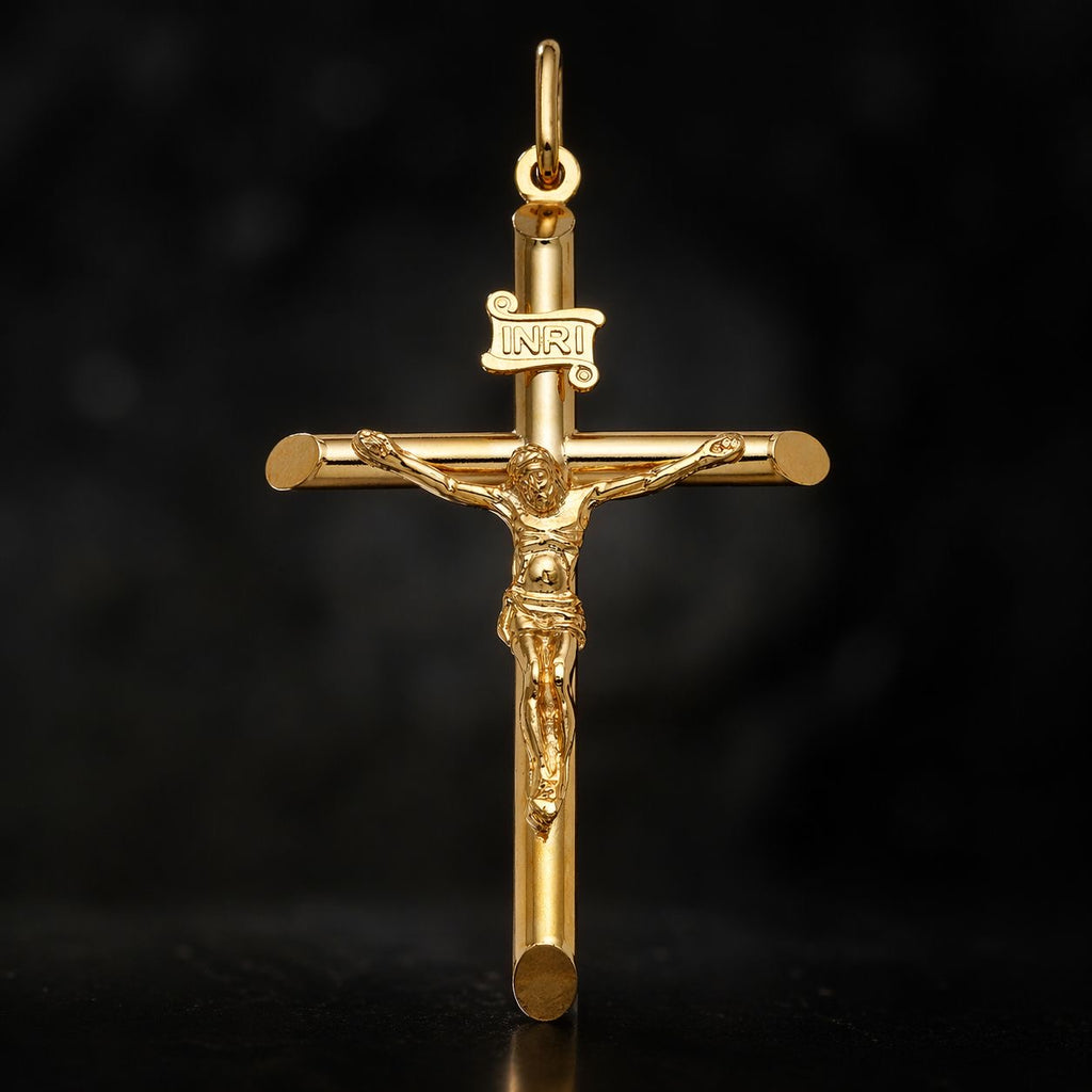 The Crowned Cross 14K